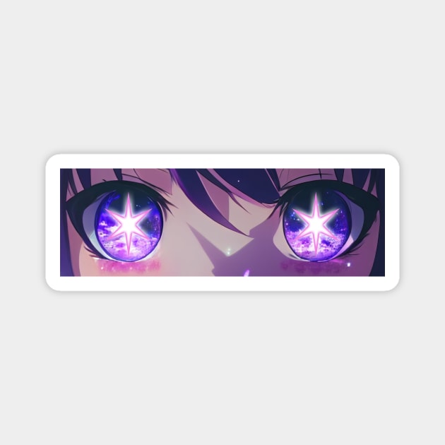 Ai Oshi No Ko Eyes Magnet by MeowtakuShop