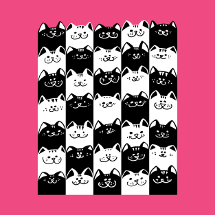 Black Cats, White Cats T-Shirt