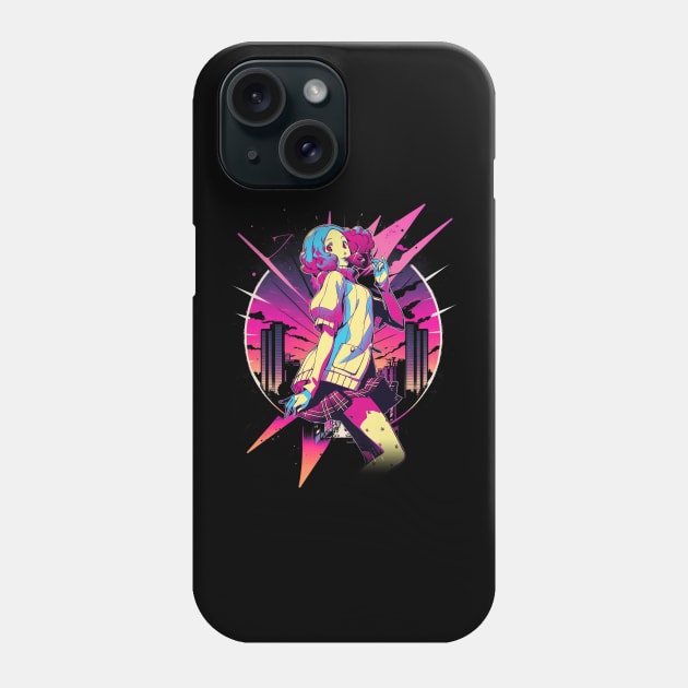 Makoto's Motorcycle Ride Stylish Shirts for Bikers Phone Case by Infinity Painting