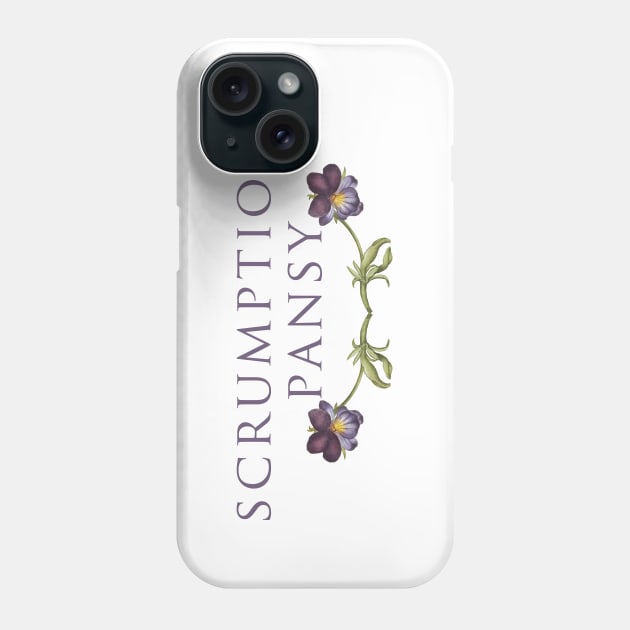 Scrumptious Pansy - Best Seller! Phone Case by DADDY DD