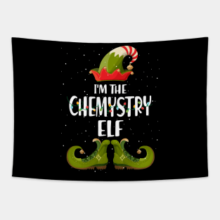 Im The Chemystry Elf Christmas Tapestry