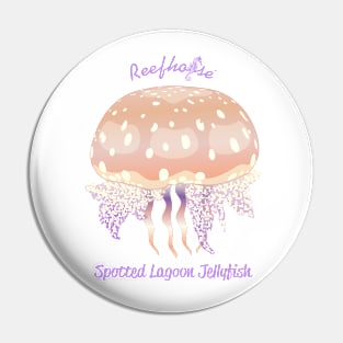 Spotted Lagoon Jellyfish Pin