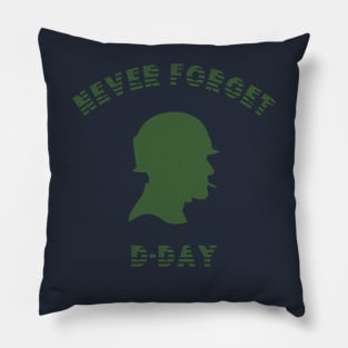 D-DAY Tribute 80 anniversary Pillow