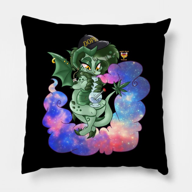 Magic of the bong Pillow by HoneyHeartStudios