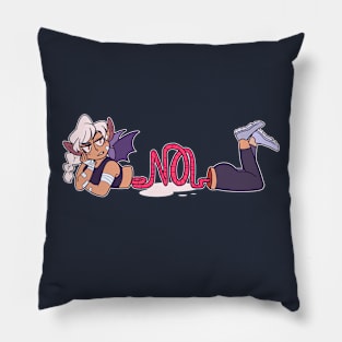 Manananggal 'NO' Design Pillow