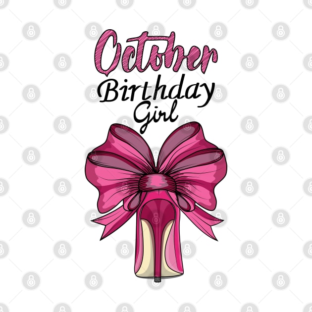 October Birthday Girl by Designoholic