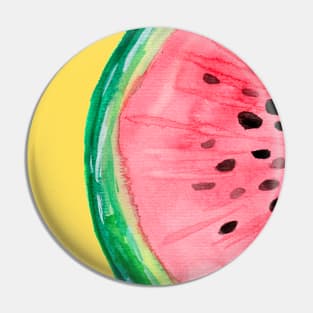 Watermelon Fruit Slice Pin