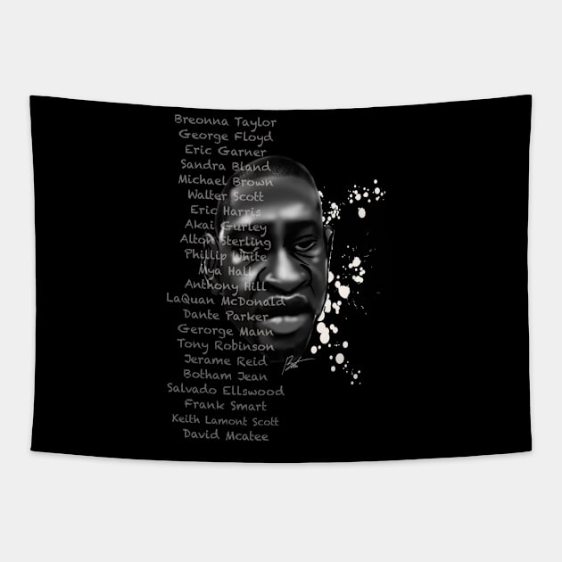 Black Lives Matter Tapestry by Timzartwork