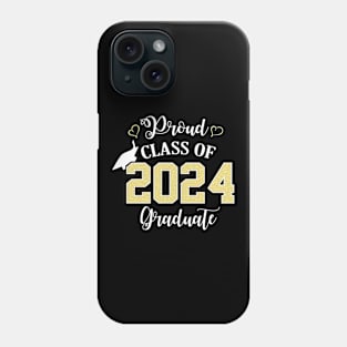 proud class of 2024 graduate Phone Case