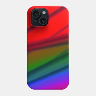 colorful rainbow texture design Phone Case