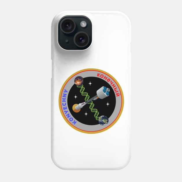 RELATIVITY PODCAST: Konyechny Mission Patch Phone Case by RELATIVITY