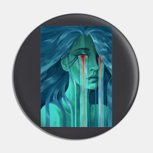 Fantasy sad water girl cryin Pin