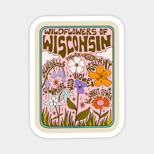 Wisconsin Wildflowers Magnet