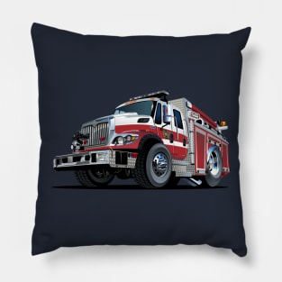 Cartoon firetruck Pillow