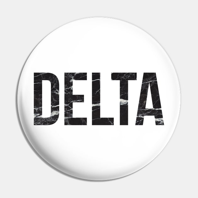 Marble Delta Pin by lolosenese