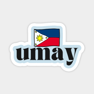 Philippines flag tagalog expression Magnet