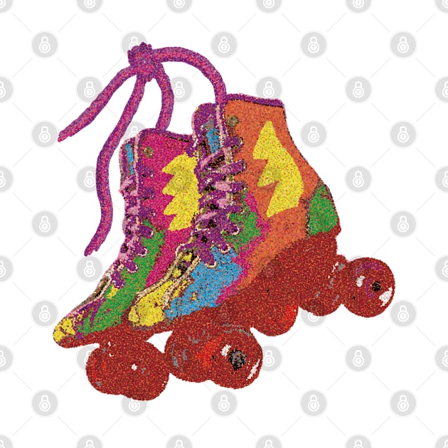 1980s Retro - Rollerskate by EunsooLee