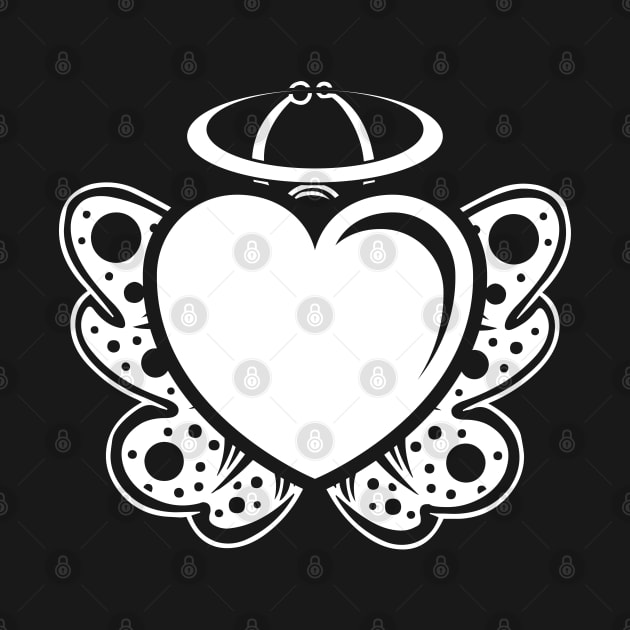 Butterfly Heart Angel v4 by Emma