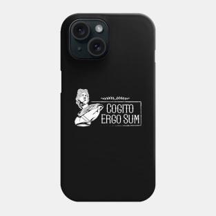 Latin saying - Cogito Ergo Sum Phone Case