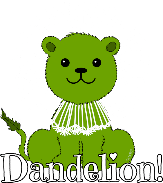 Dandelion Kids T-Shirt by Art by Veya