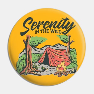 SERENITY IN THE WILD Pin