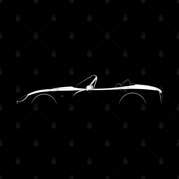 TVR Griffith 500 Silhouette by Car-Silhouettes