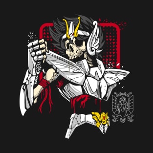 Skeleton Pegasus Seiya Anime Fanart T-Shirt