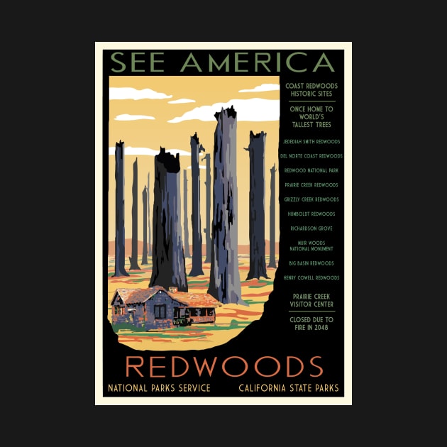 National Parks 2050: Redwoods by HRothstein