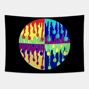 Urban Tag Drip spray Tapestry