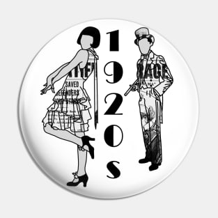 Roaring 20s Pin