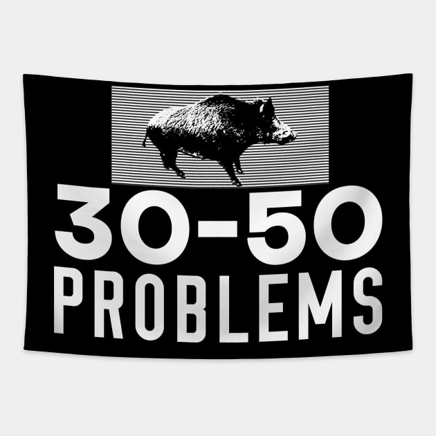 30 - 50 Feral Hogs Problem Tapestry by giovanniiiii