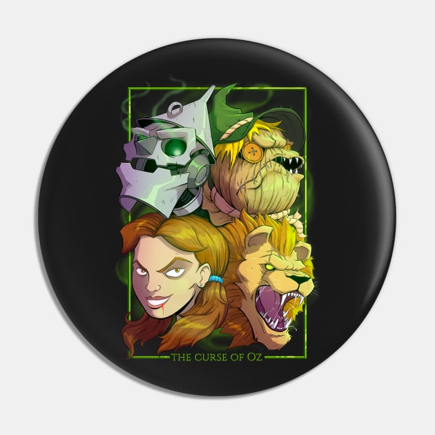 The curse of Oz Pin by LeandroCruz