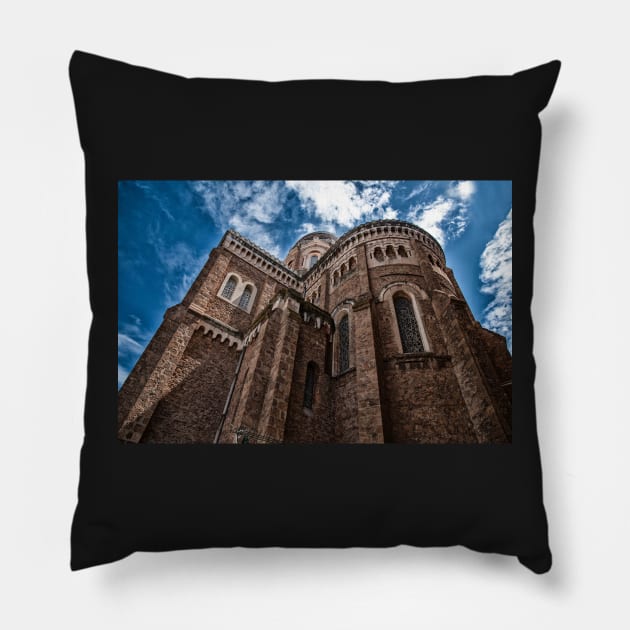 Church, St. Raphäel, Cote d'Azur Pillow by mbangert