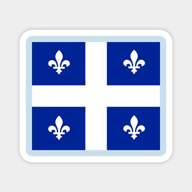 Quebec Flag Magnet by flag for all