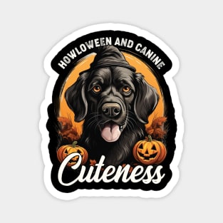 Howloween Dog Cuteness Scary Witchy Meme-y Magnet