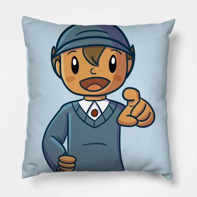 I've Got It Professor! Pillow by AwedAstra