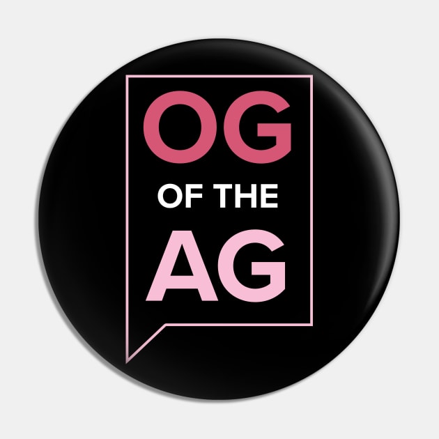 OG of the AG Pin by AndysGirls