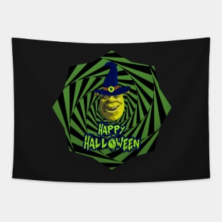 Funny Halloween Shrek Tapestry