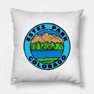 Estes Park Colorado Rocky Mountain National Park Pillow