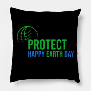 Happy Earth Day Pillow