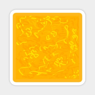 Sunset Yellow Magnet
