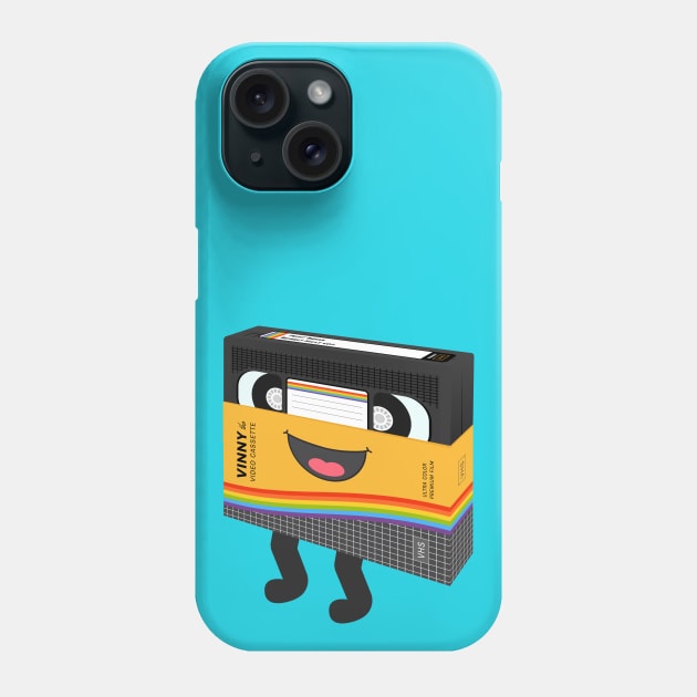 Vinny the VHS Phone Case by wildnotions