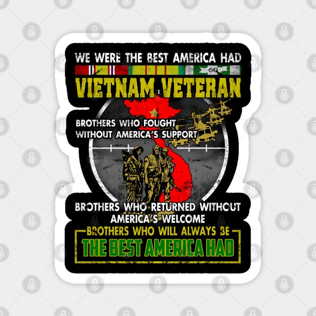 Vietnam Veteran Magnet by Otis Patrick