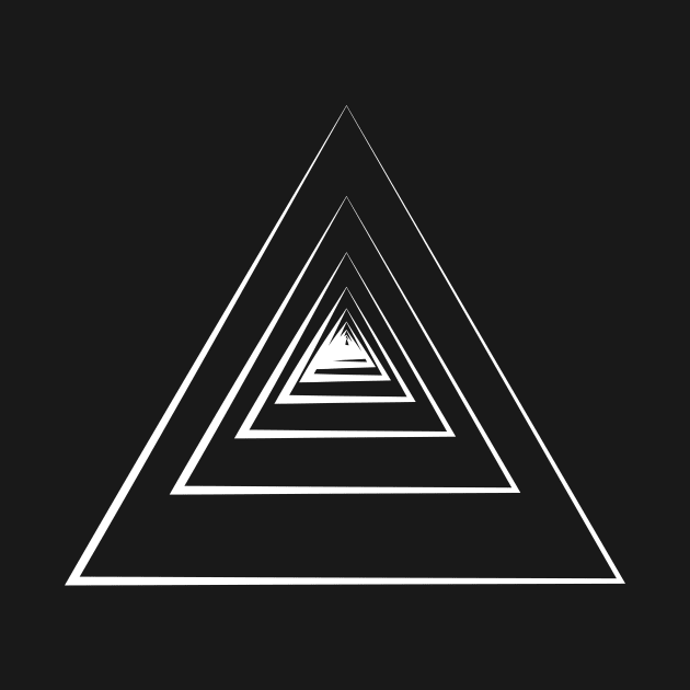 Minimalist Infinite Triangles by pelagio