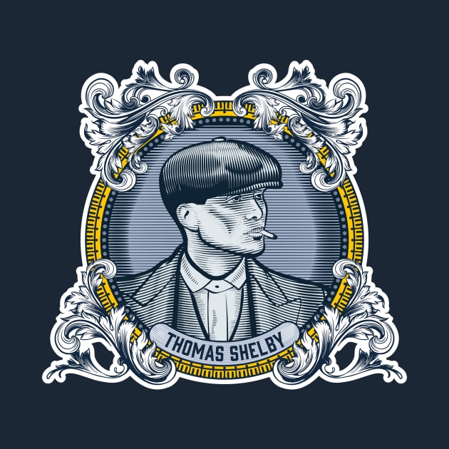 Thomas Shelby Frame Vintage by EderSouza