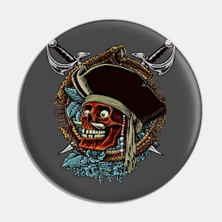 Pirate Skull Pin