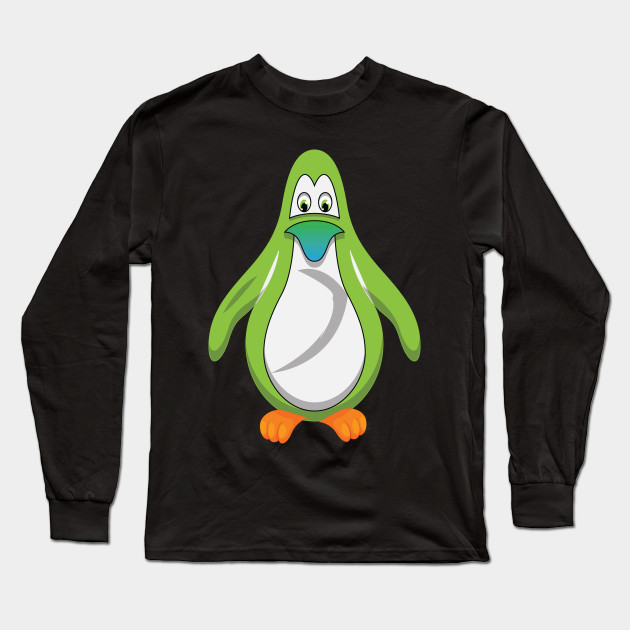 green penguin shirt