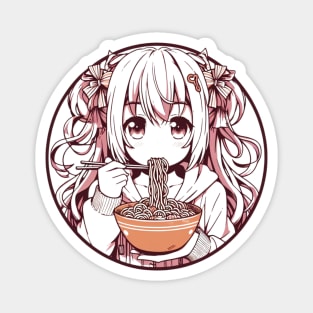 Ramen life Anime noodles Magnet