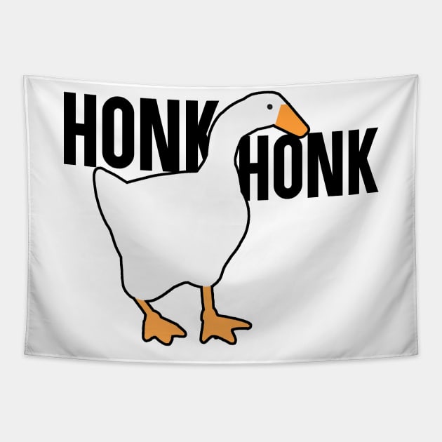 Untitled Goose Meme: Honk Honk Tapestry by artsylab