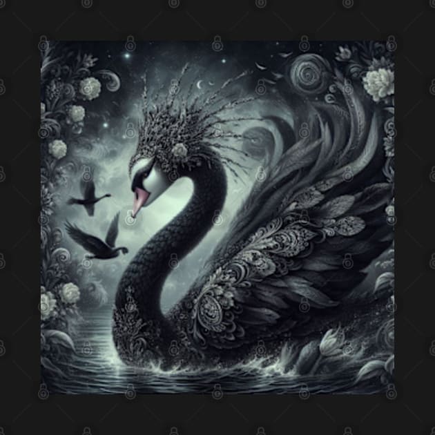 Black Swans by Fanciful Wonder